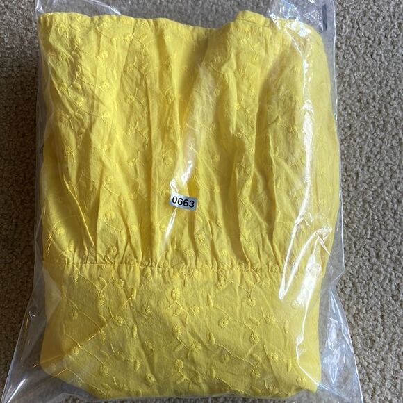 NSR  Eyelet Tie Shoulder Sleeveless Midi Dress Size XS - Picture 6 of 6